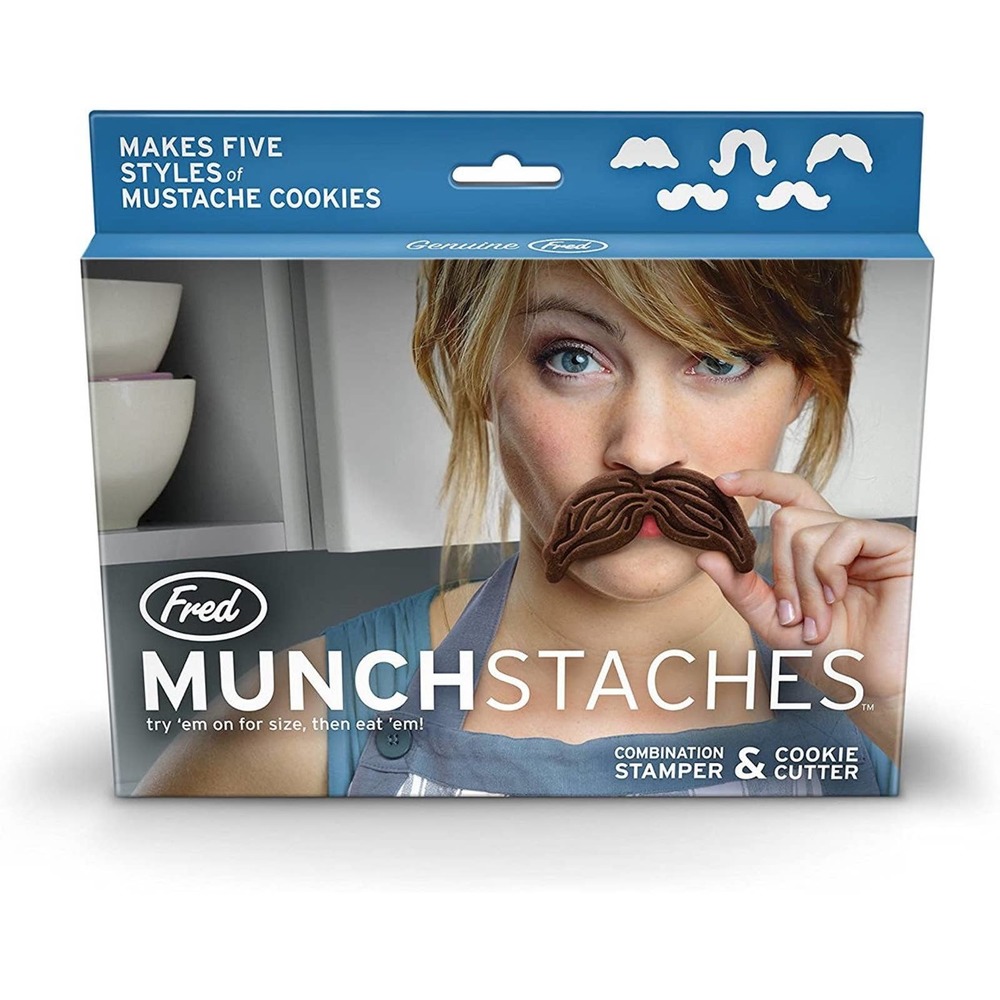 Munchstache Moustache Cookie Cutter Bundle